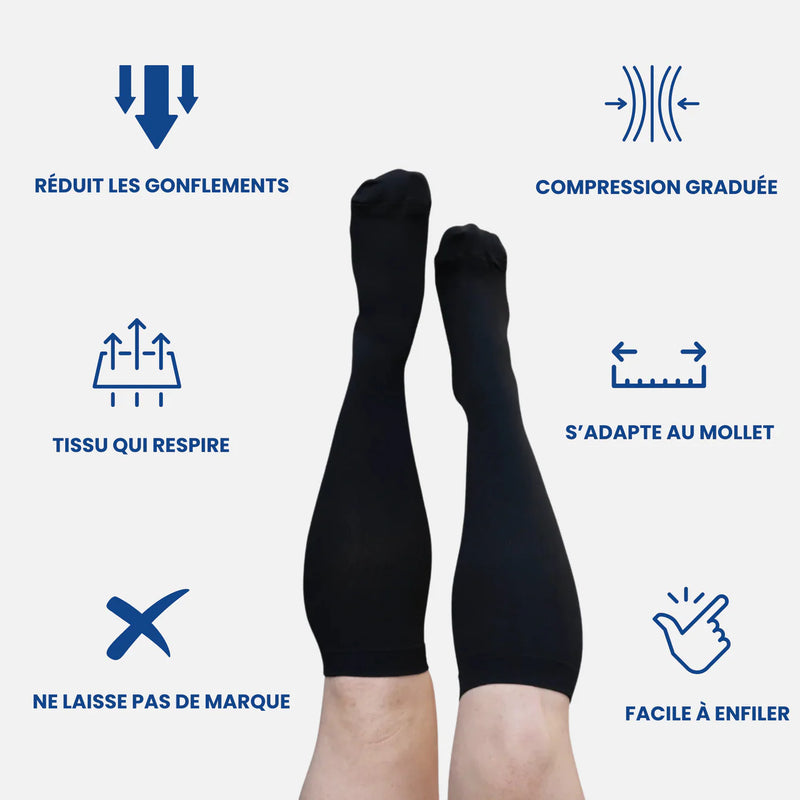 Chaussettes De Compression Unisexe